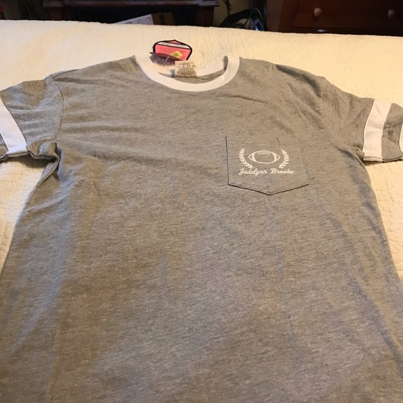 Jadelynn Brooke new small football tee - Picture 2 of 3
